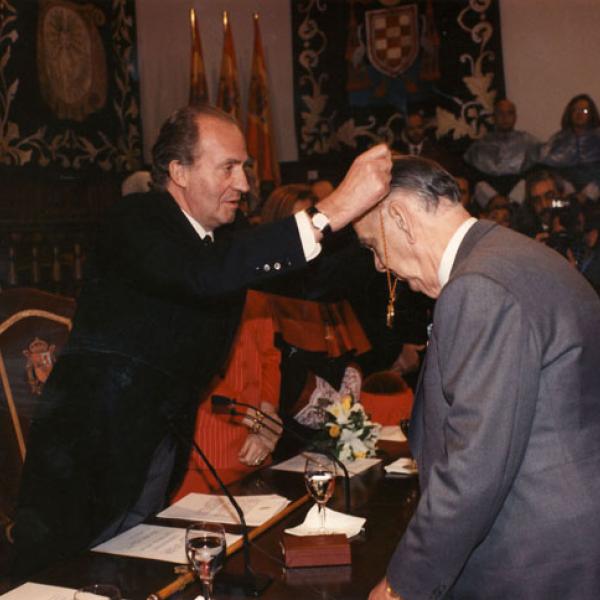 Entrega del Premio Cervantes. ©