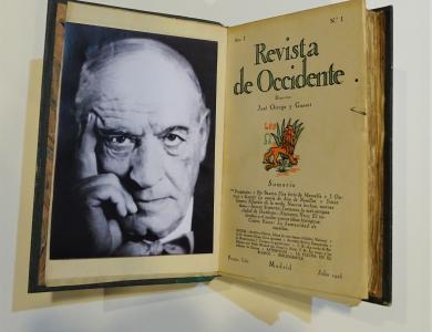 Primeiro número da Revista de Occidente (xullo de 1923)