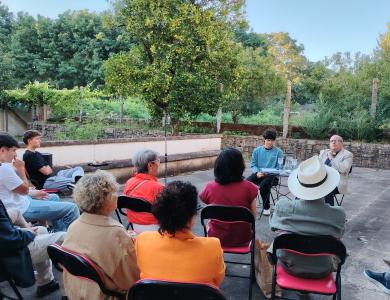 Presentación del libro "Méixome" de Lucas López.